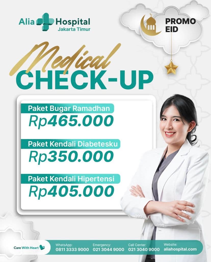 Paket Medical Check Up Kendali Hipertensi