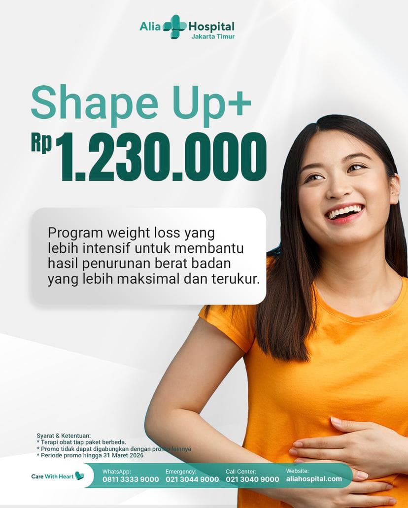 Paket Program Weight Loss (2 WEEKS) Shape Up+